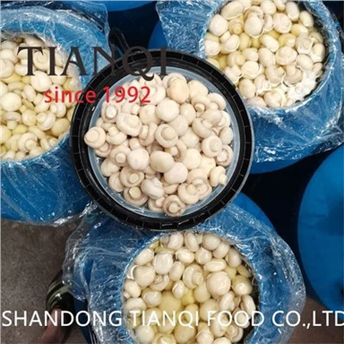 Madarch Siampên Sleisen Gwyn mewn Drymiau 50kgs